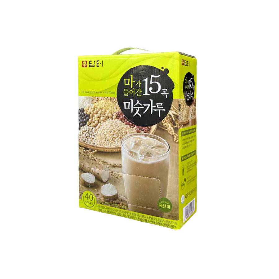 16787 : 담터 마가들어있는 15곡미숫가루 : 8/40/20g : ROASTED 15 GRAIN POWDER W/YAM