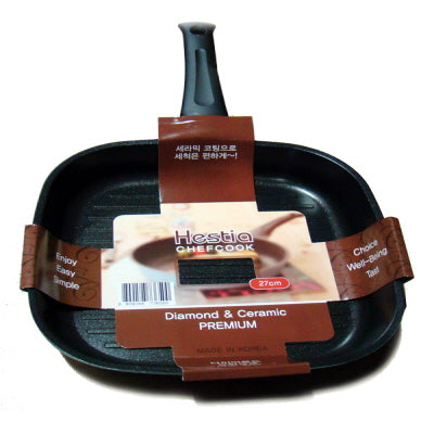 Al. Square Frypan(27cm) 1P 세프쿡 그릴사각 후라이팬