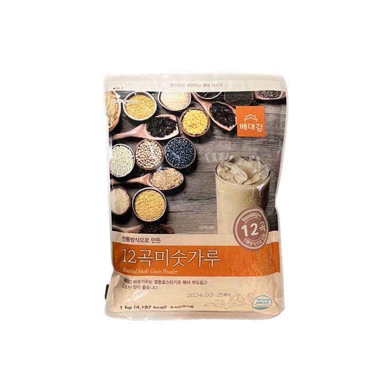 17046 : 늘푸른 12곡 미숫가루 : 12/1kg : ROASTED 12 GRAIN POWDER