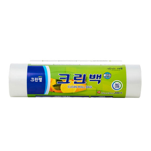 Plastic Roll Bag (25X35) 30/200ea 크린롤백 (크린?N)