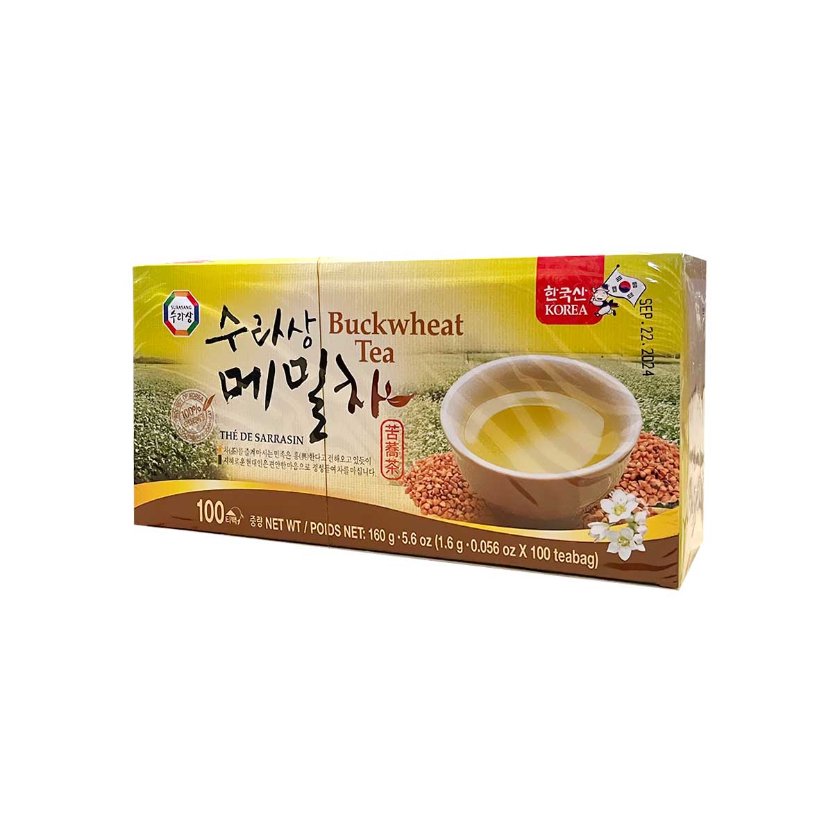 17819 : 메밀차 : 15/100t/1.6g : ROASTED BUCKWHEAT TEA