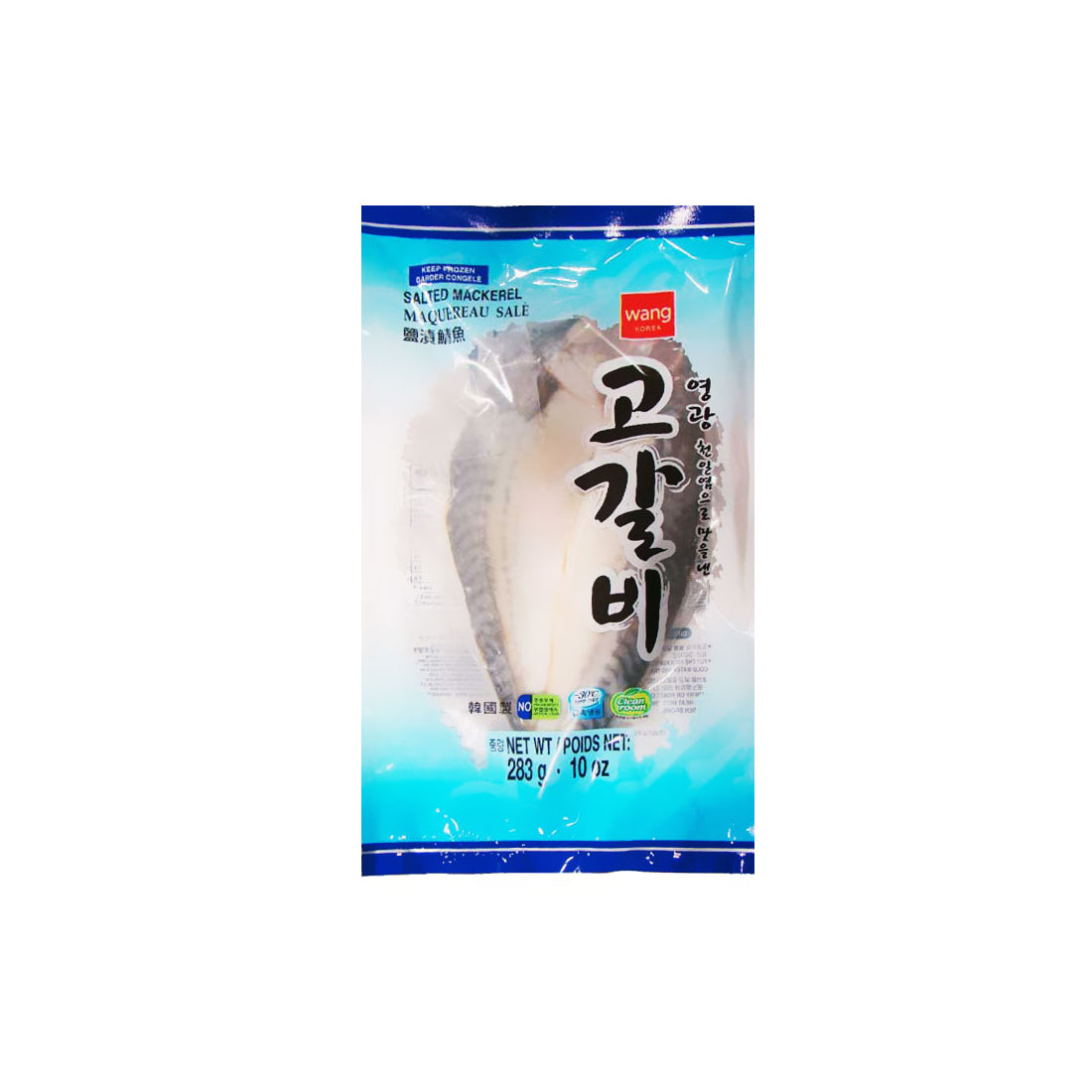17827 : 고갈비 24/283g : FZN SALTED MACKEREL