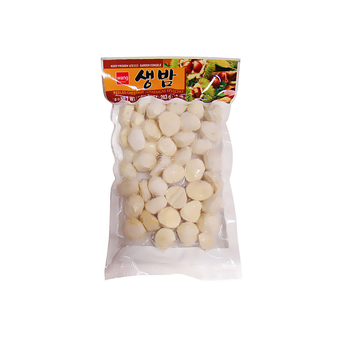 18464 : 깐생밤 : 30/283g : FZN PEELED CHESTNUT