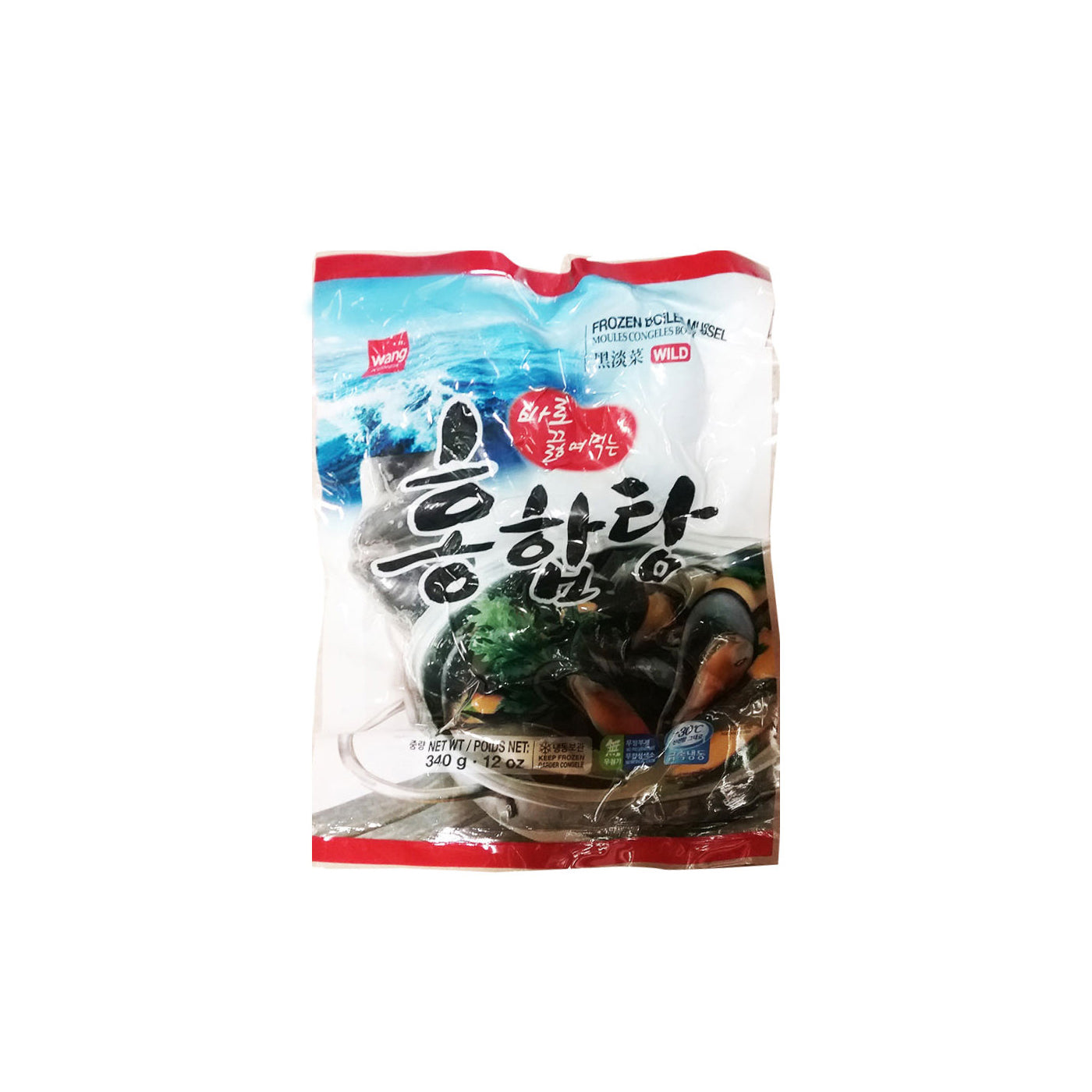 19006 : 홍합탕 : 24/340g : FZN BOILED MUSSEL SOUP