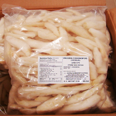 19134 : 냉동 더덕 4/2.5kg FZN CODONOPSIS