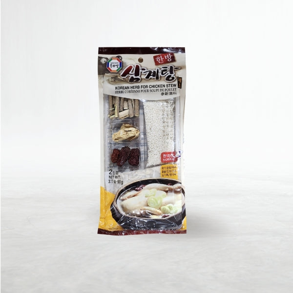19671 : 삼계탕재료 24/90g : KOREAN HERB (FOR CHUCKEN STEW)