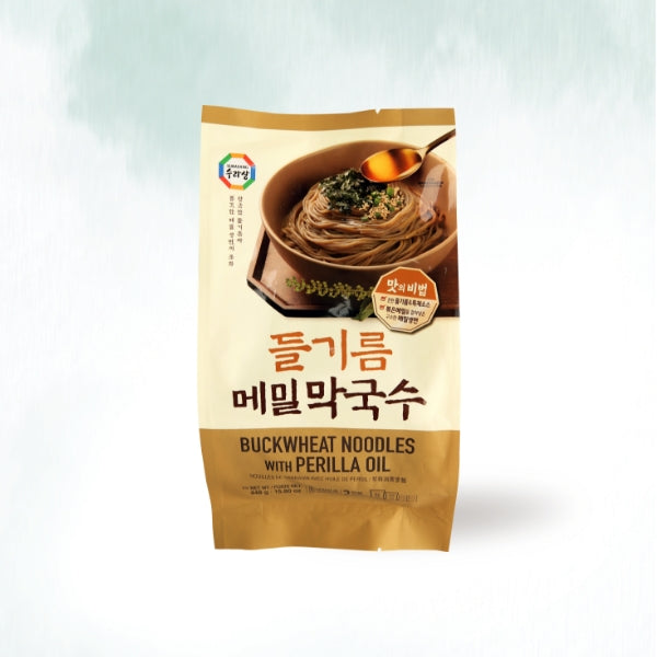 20081 : 들기름 메밀막국수 12/448g : BUCKWHEAT NOODLE W/PERILLA OIL