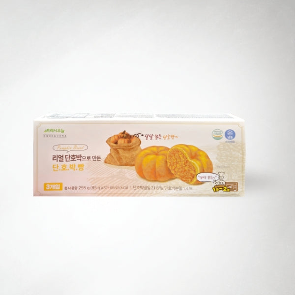 20278 : 리얼 단호박빵 : 12/255g : BAKED REAL PUMPKIN BREAD