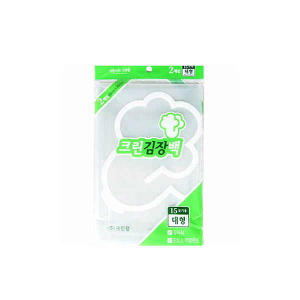 Plastic Bag(L) 100/2ea 크린?N 크린 김장백(대) 15 포기용