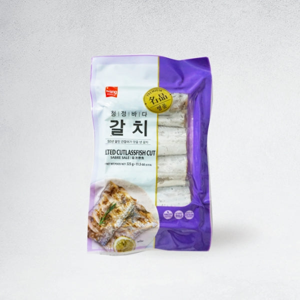 21664 : 청정바다/갈치 : 24/325g : FZN CHANBADA(SALTED BELT FISH)