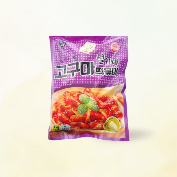 22770 : 설기네 고구마떡볶이 : 10/1kg : FZN TEOKBOKKI RICE CAKE(SWEET POTATO)