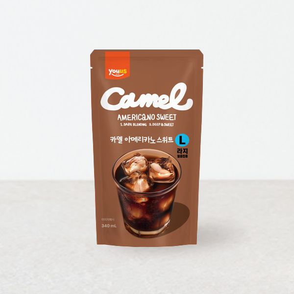22791 : 카멜 아메리카노 (스위트) : 5/8/340ml : CAMEL AMERICANO (SWEET)