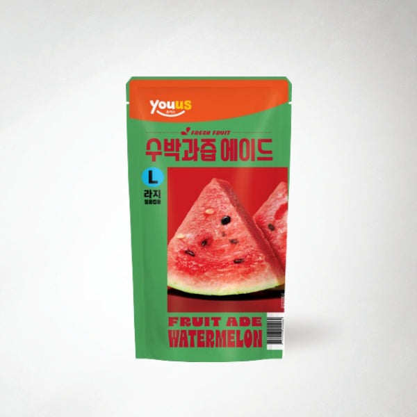 22798 : 에이드(수박과즙) : 5/8/340ml : AID(WATERMELON)