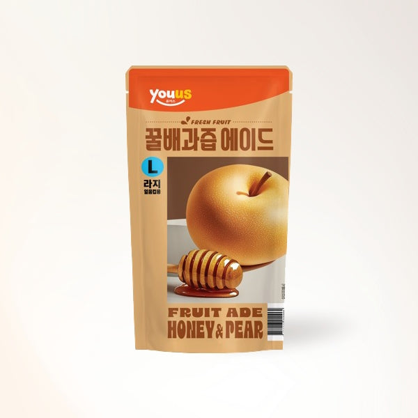 22800 : 에이드(꿀배과즙) : 5/8/340ml : AID(HONEY PEAR)