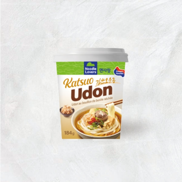 22956 : 면사랑(가쓰오우동컵) : 18/186g : MYEON KATSUO UDON BOWL