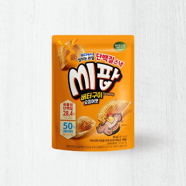 23136 : 씨팝(버터구이 오징어맛) 20/30g : SSIPAP(BUTTER-GILLED SQUID)