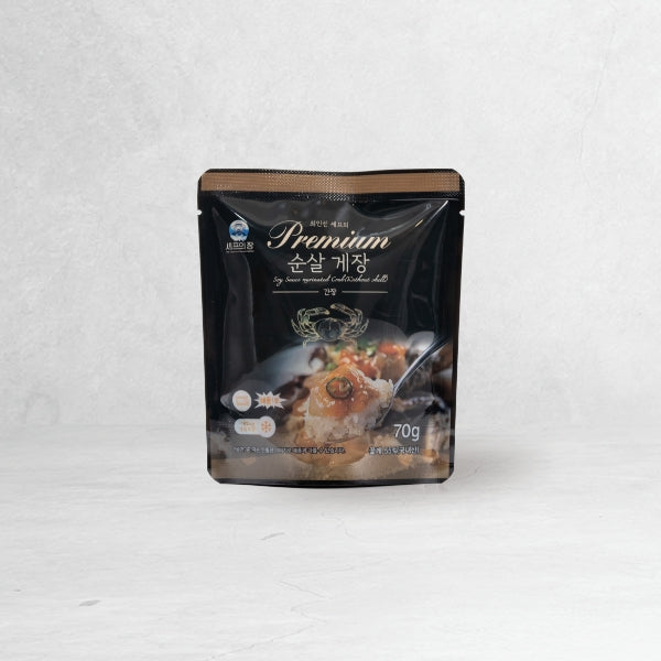 23969 : 프리미엄 순살간장게장 : 30/70g(2.46oz) : FZN CRAB WITH SOY SAUCE