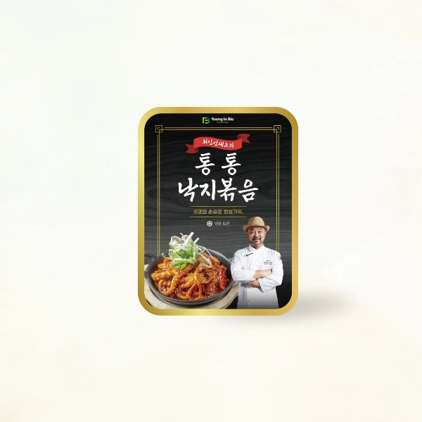 23973 : 오동통 낙지볶음 : 25/230g : FZN SEASONED SMALL OCTOPUS WITH SPICY SAUCE