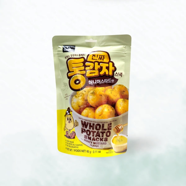 24293 : 통 감자스낵(허니머스타드) : 24/60g : WHOLE POTATO SNACK(HONEY MUSTARD)