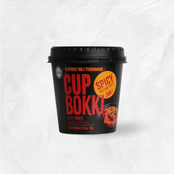 25216 : 컵볶이(매운맛) : 6/120g(4.23oz) : CUPBOKKI (SPICY)