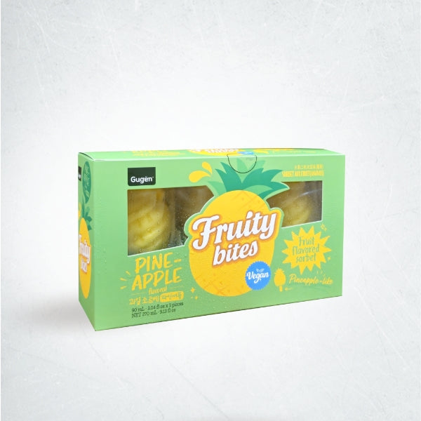 25297 : 과일소르베 (파인애플) : 8/3/101ml : FZN FRUIT FLAVORED SORBET (PINEAPPLE)