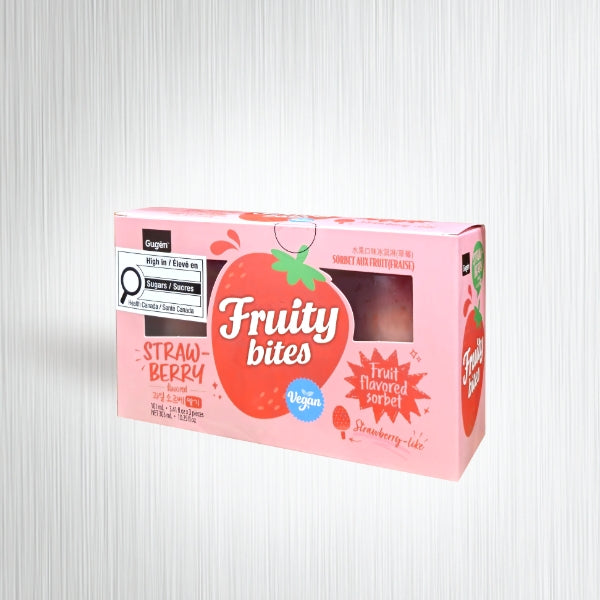 25298 : 과일소르베 (딸기) : 8/3/101ml : FZN FRUIT FLAVORED SORBET (STRAWBERRY)