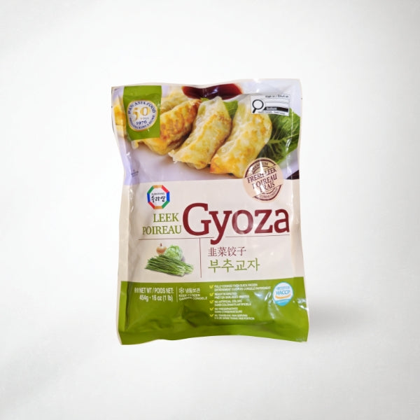 25443 : 부추 교자만두 : 16/454g(1Lb) : FZN GYOZA MANDU(LEEK )