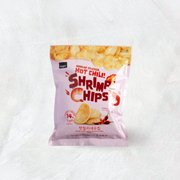25448 : 새우칩(핫칠리) : 10/130g : SHRIMP CHIP(HOT CHILI )
