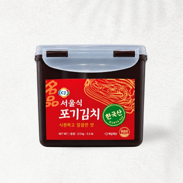 25887 : 포기김치(서울식) : 3kg(6.6Lb) : WHOLE KIMCHI(SEOUL)