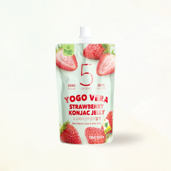 26184 : 요고베라 곤약젤리(딸기) : 4/10/150mL : YOGOVERA GON-YAGJELLI ( STRAWBERRY)