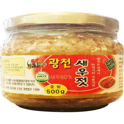Fzn Gwangchun Salted Shrimp 12/500g 광천 새우젓