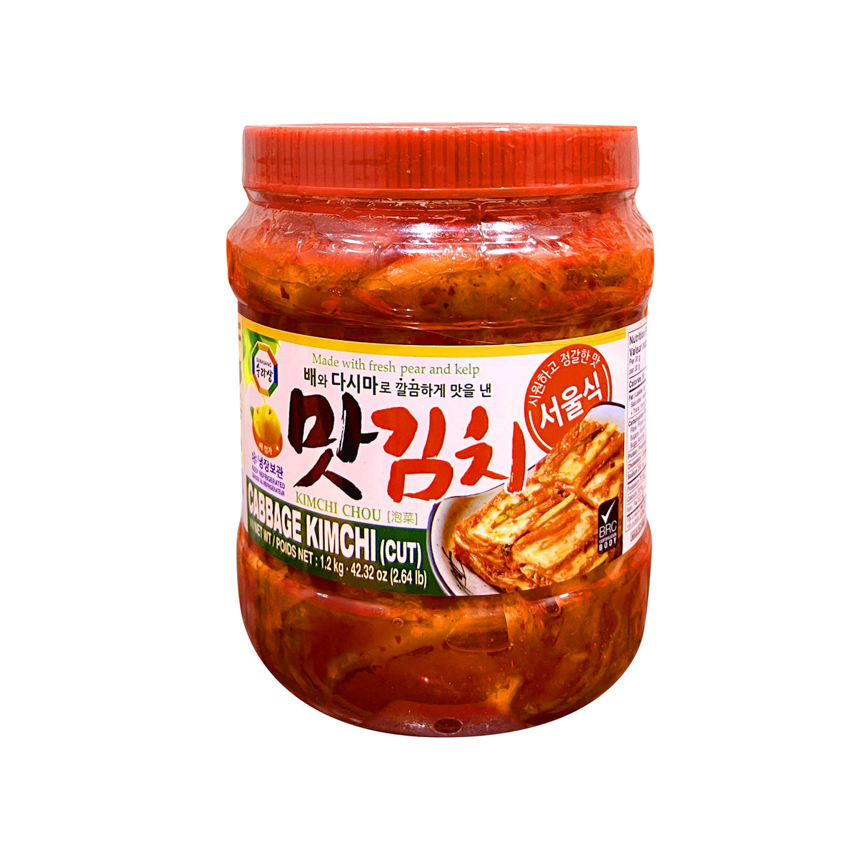 31552 : 맛김치(서울식) : 6/1.2kg : SLICED KIMCHI(SEOUL)