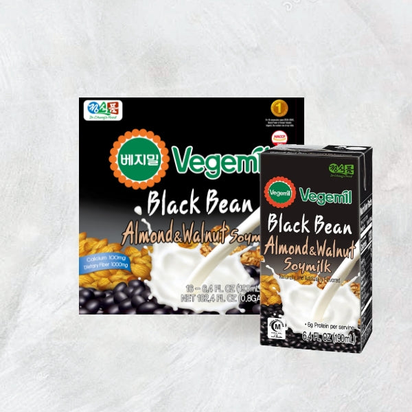 31992 : 베지밀(검은콩아몬드와호두) : 6/16/190ml : VEGEMILL (BLACKBEAN&ALMOND&WALNUT)