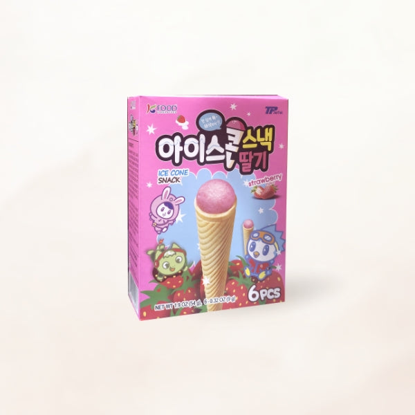 34047 : 아이스콘스낵 (딸기) : 20/54g : ICECORN SNACK (STRAWBERRY)