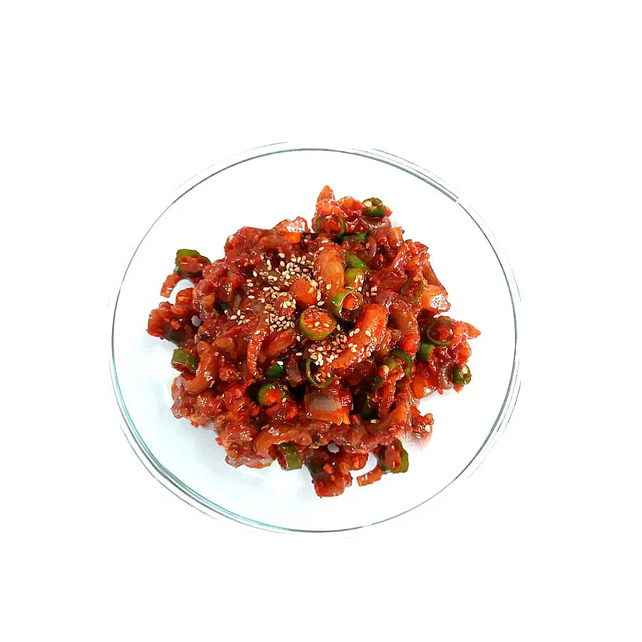34169 : 낙지젓(한국가공) : 10kg : FZN SALTED OCTOPUS