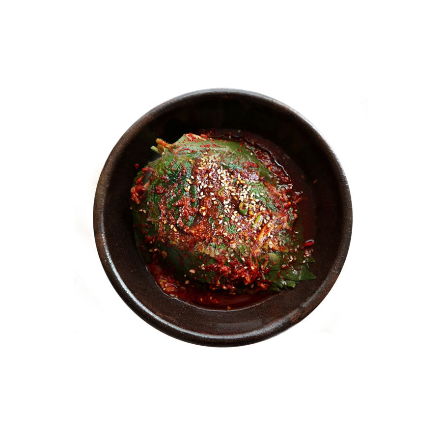 34171 : 양념깻잎(한국가공) : 10kg : FZN SEASONED PERILLA LEAVES