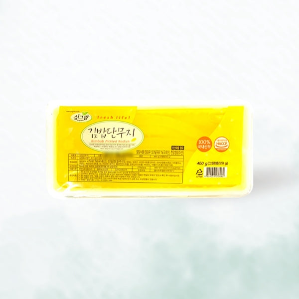 34311 : 싱그람(김밥 단무지) : 18/400g : PICKLED RADISH