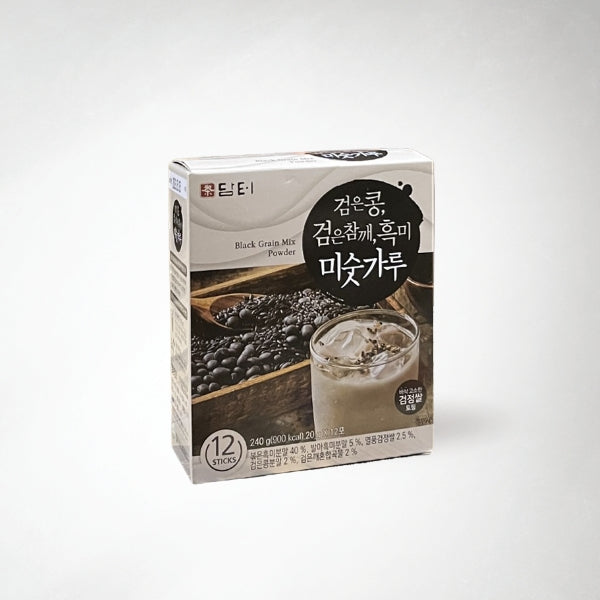 34391 : 검은콩/검은참깨/흑미 미숫가루 : 12/12/20g ROASTED BLACK MIX GRAIN POWDER