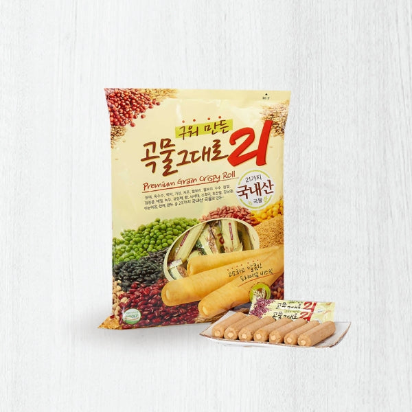 34744 : 곡물그대로21 (오리지널) : 16/180g : GRAIN SNACK