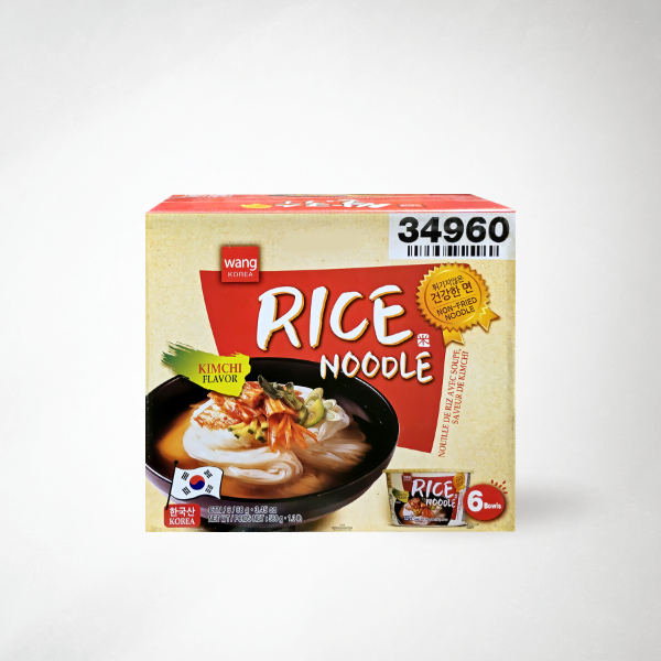 34960 : 즉석쌀국수 볼(김치) : 6/98g : RICE NOODLE BOWL(KIMCHI)