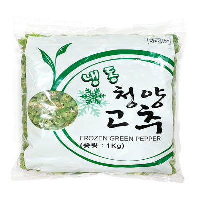 Fzn Green Pepper 10/1kg 냉동 청양고추