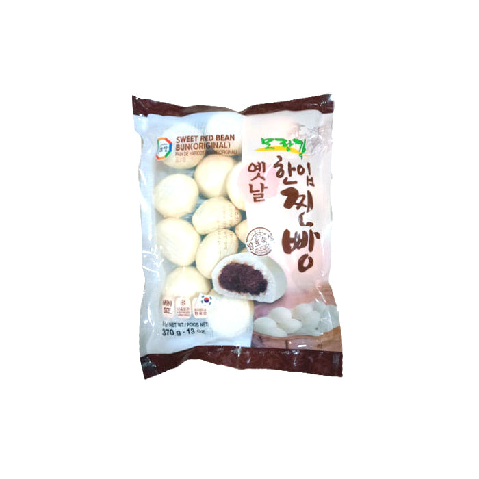35076 모란각(옛한입찐빵) 20/370g FZN RED BEAN MINI BUN(MORANBONG)