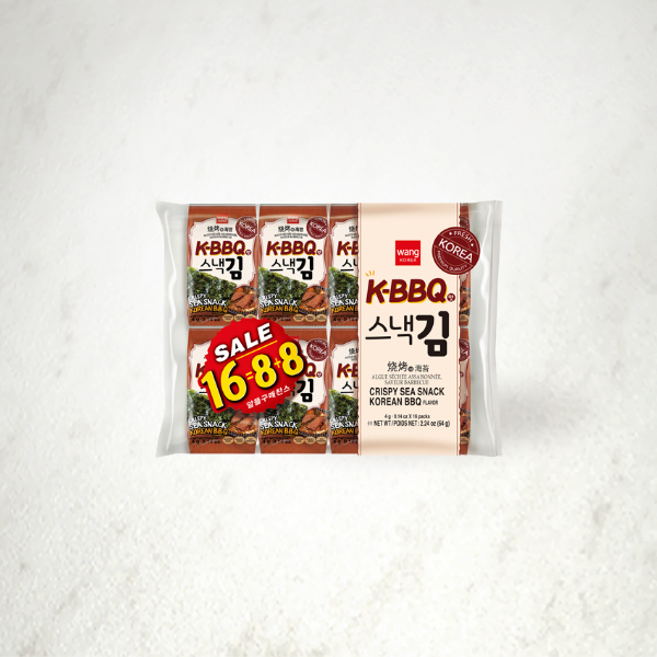 35106 : 스낵김(K-BBQ맛) : 6/16/4g : SNACK LAVER(BBQ)