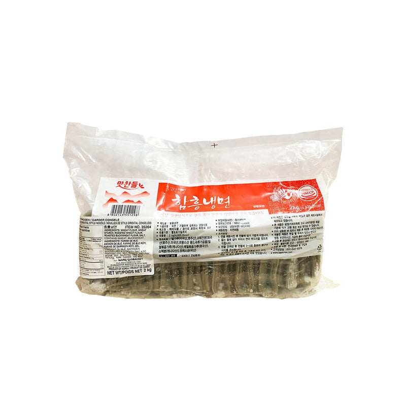 35264 : 맛찬들 함흥냉면 : 10/2kg : FZN NOODLE(HAMHUENG NAENGMYUN) W/O SOUP