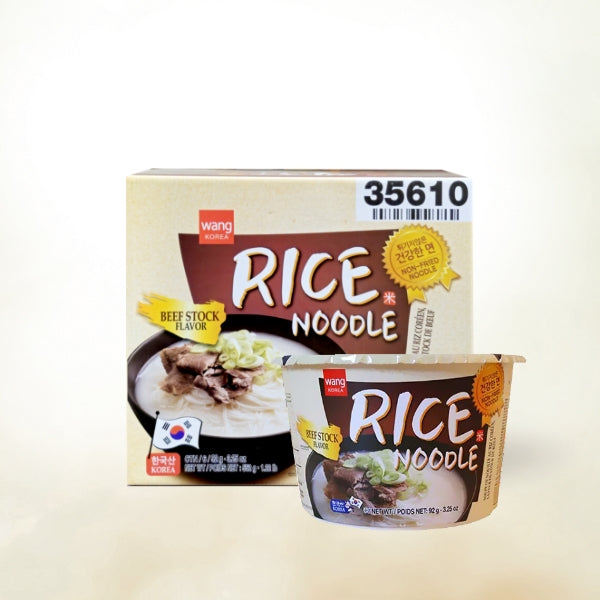 35610 : 즉석쌀국수 볼(곰탕) : 6/92g : RICE NOODLE BOWL(BEEF BONE)