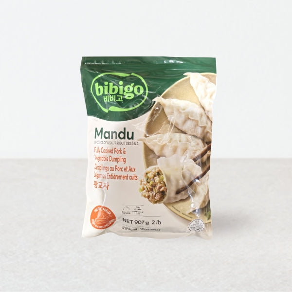 BS0011 : 비비고 왕교자(PORK) : 12/907g : FZN BBG BIG GYOJA MANDU(PORK)
