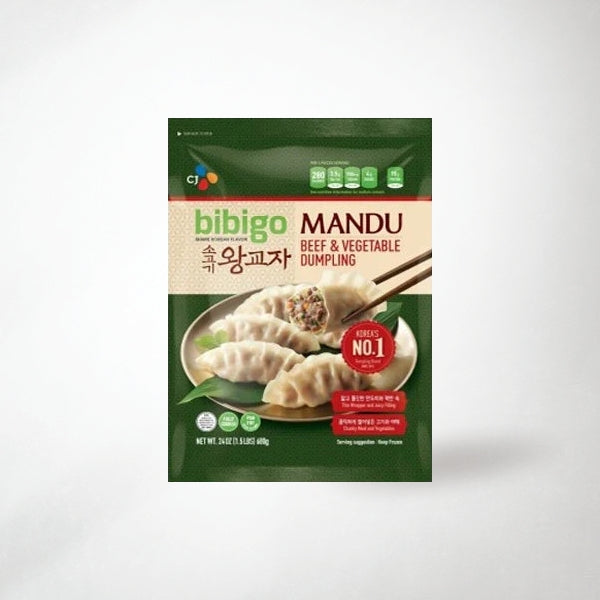 BS0012 : 비비고 왕교자(BEEF) : 12/680g : FZN BBG BIG GYOJA MANDU(BEEF)