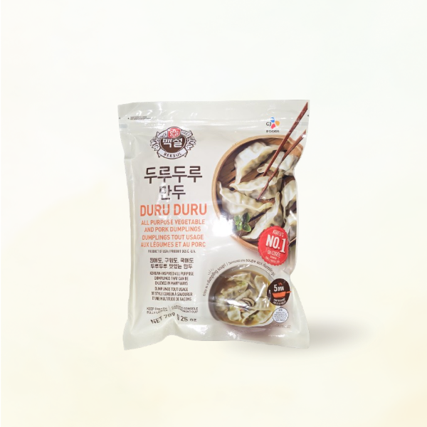 BS0034 : 두루두루만두 : 12/708g : FZN DURU DURU MANDU(VEGETABLE&PORK)