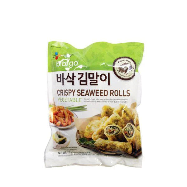 BS0045 : 비비고 바삭김말이 야채맛 : 24/500g : FZN BBG CRISPY SEAWEED ROLL(VEGGIE)