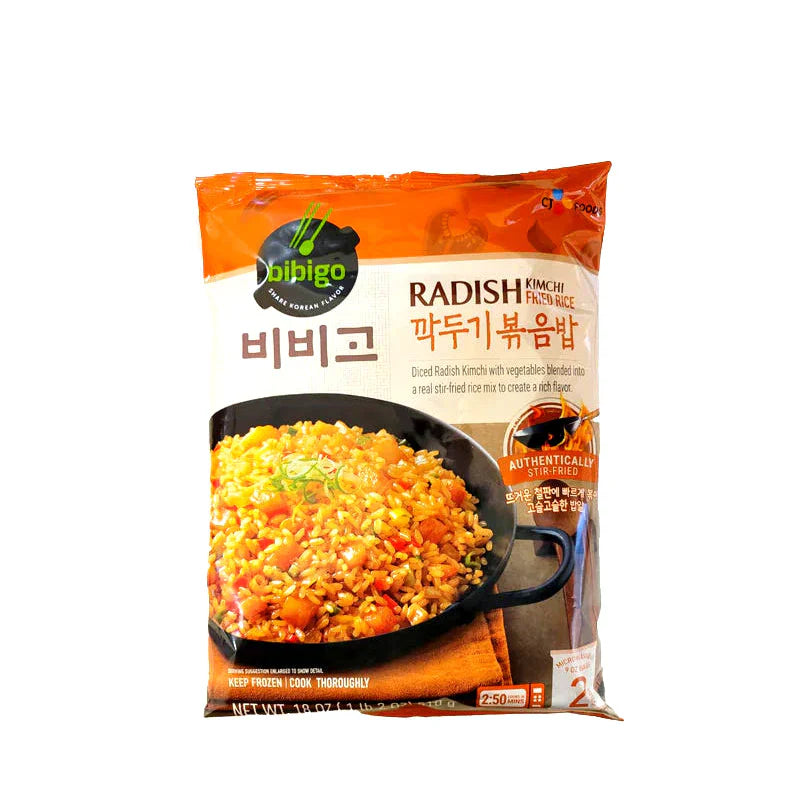 BS0052 : 비비고/깍두기볶음밥 : 12/510g : FZN BIBIGO FRIED RICE(RADISH KIMCHI )
